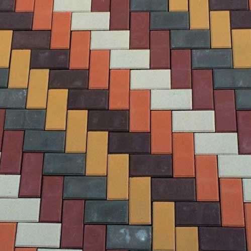 ТРОТУАРНАЯ ПЛИТКА КИРПИЧИК 200X100X60